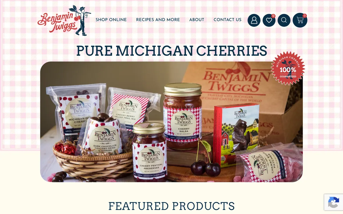 Benjamin Twiggs website built by DockSyde